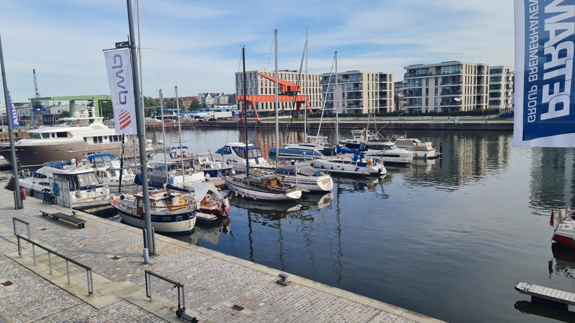 Ferienwohnung Neuer Hafen Marina Bremerhaven Exteriör bild