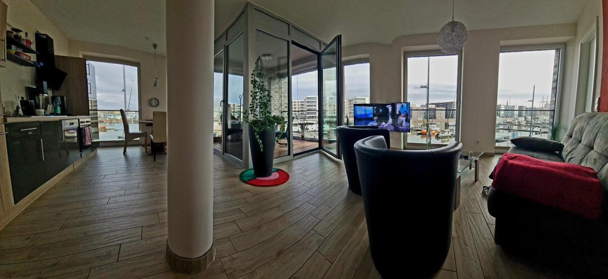 Ferienwohnung Neuer Hafen Marina Bremerhaven Rum bild